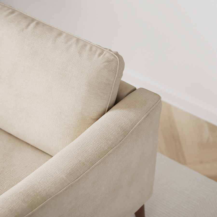 Bridge 4-sits soffa med divan höger view 6