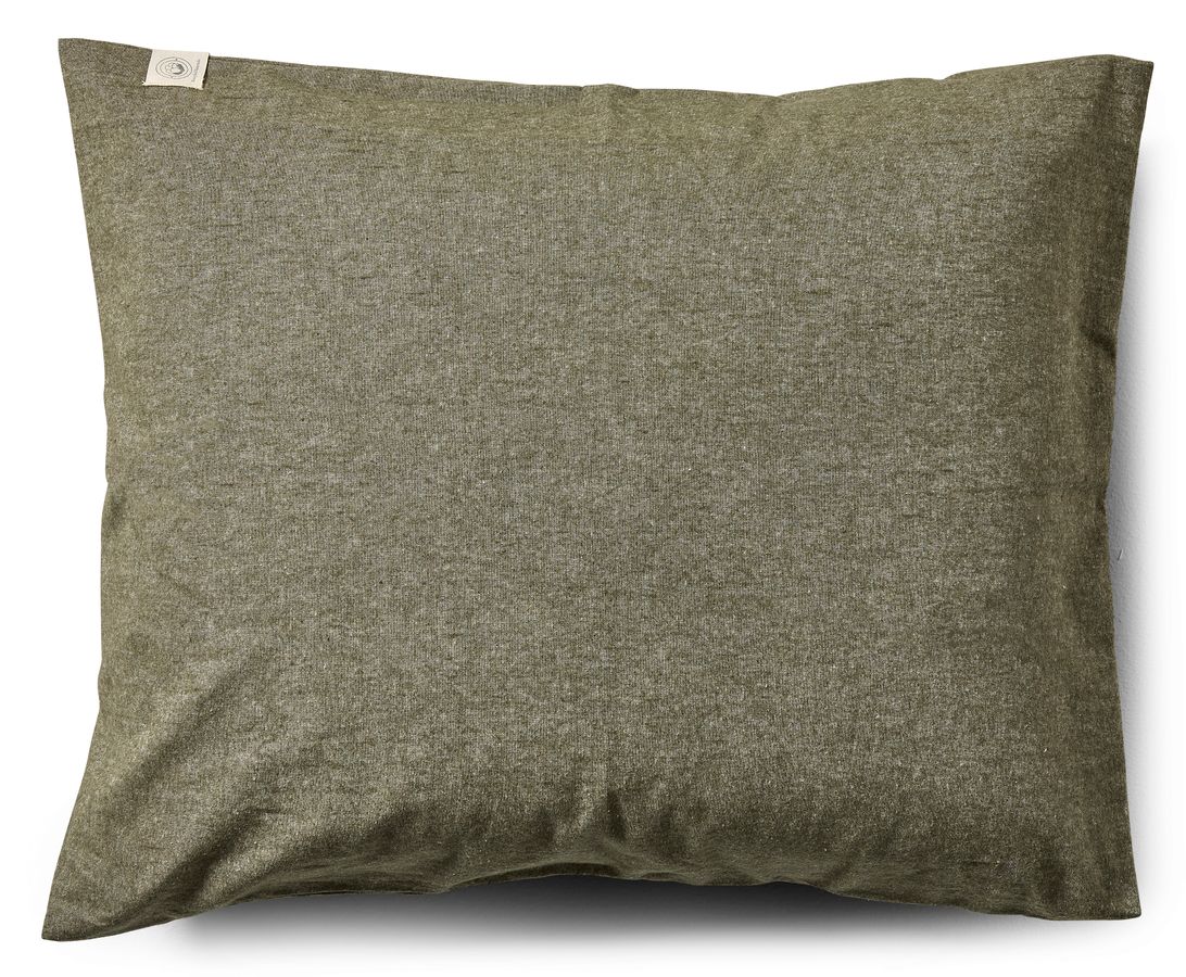 Majken Örngott i garnfärgat bomullsflanell