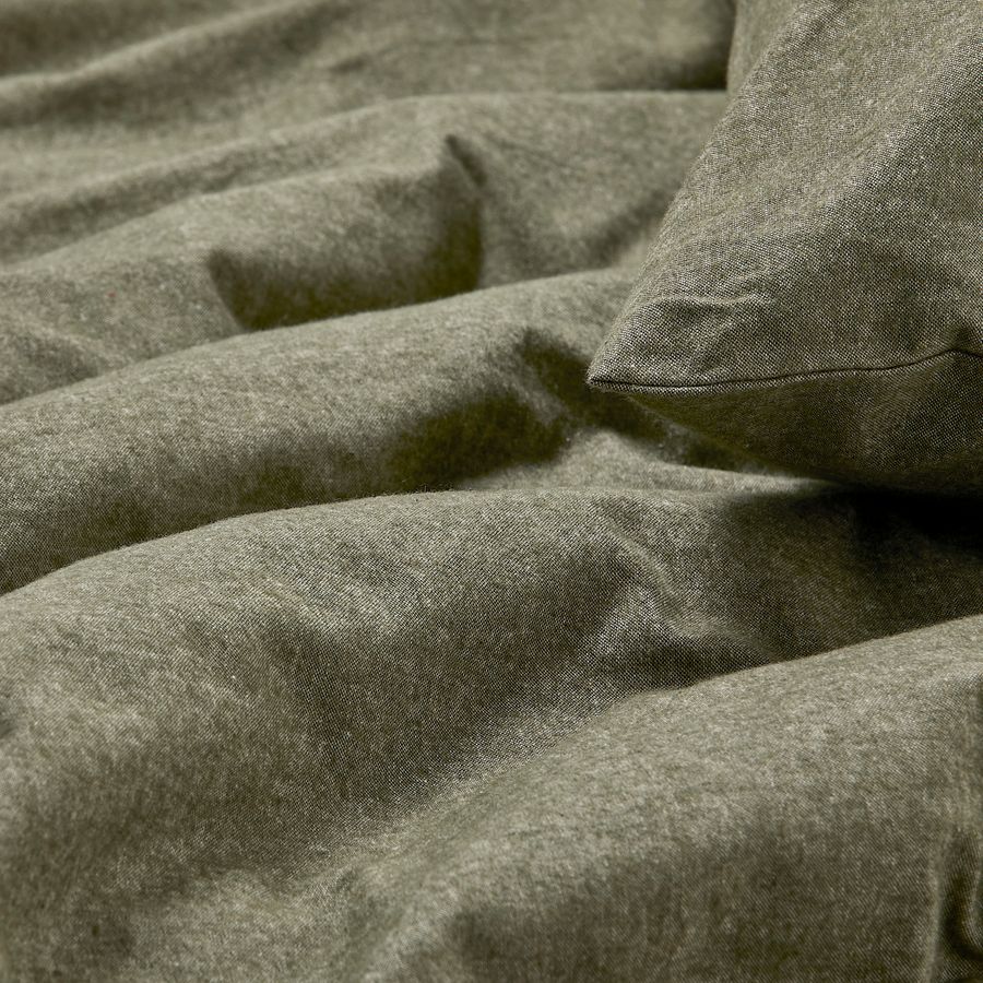 Majken Påslakanset i garnfärgad bomullsflanell view 3