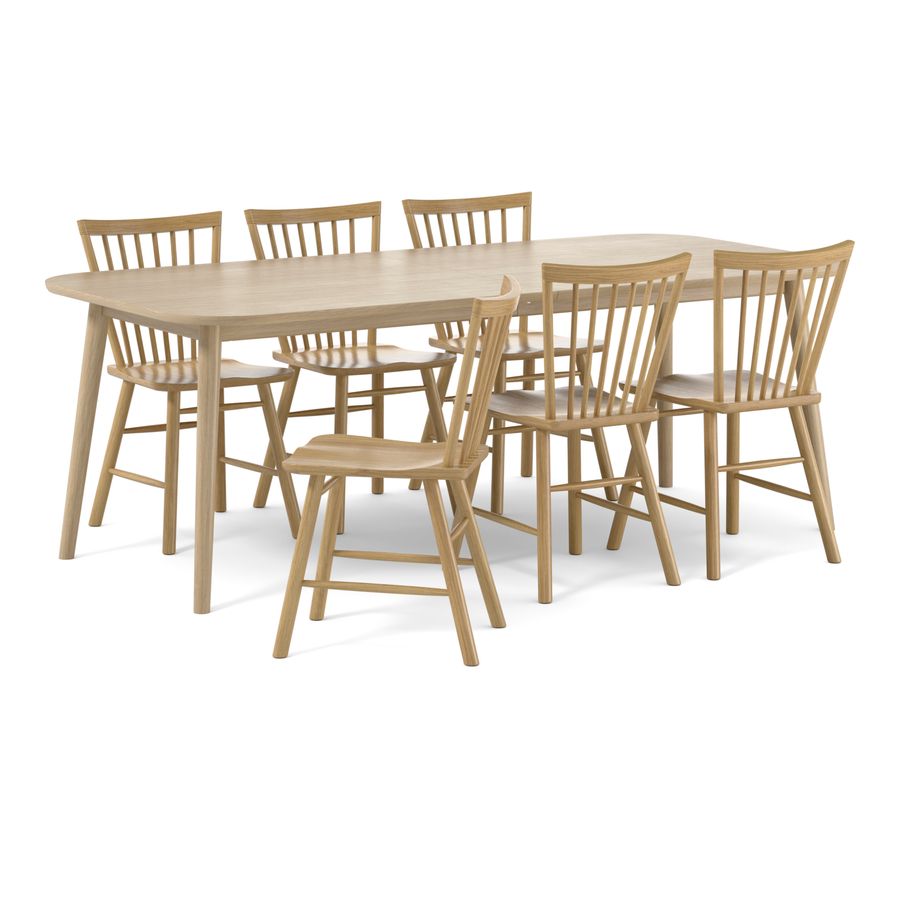 Sixten Matgrupp med 6 stolar Vista