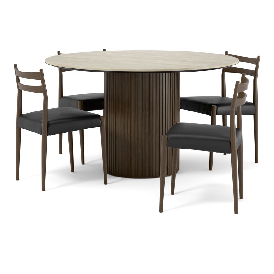 Astrid Matgrupp med 4 stolar Ines