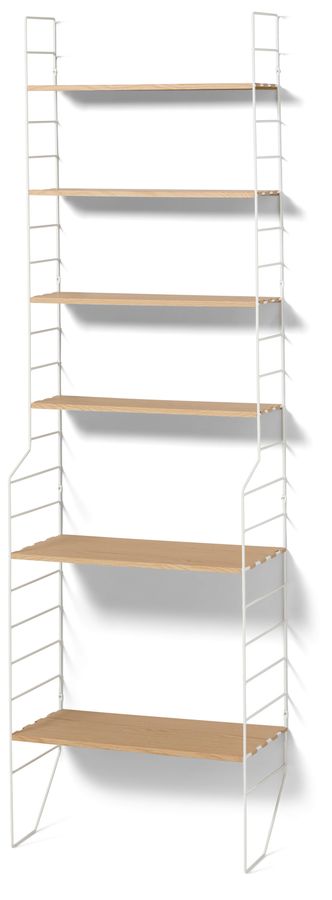 Wera Vägghylla byggbar med 6 hyllplan