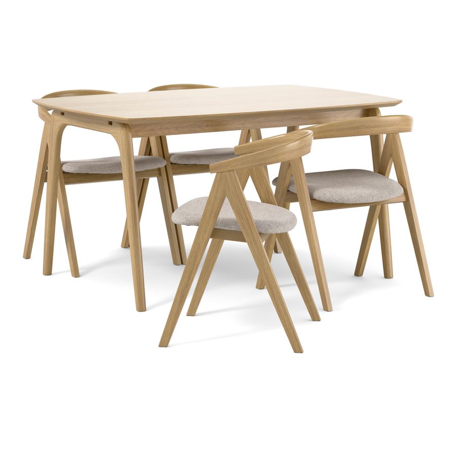 Nashua Matgrupp med 4 stolar Arvid ek