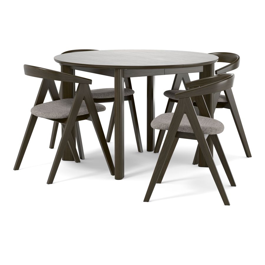 Amina Matgrupp med 4 stolar Arvid