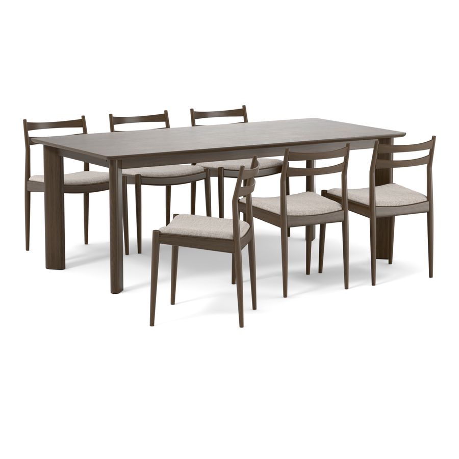 Amina Matgrupp med 6 stolar Ines