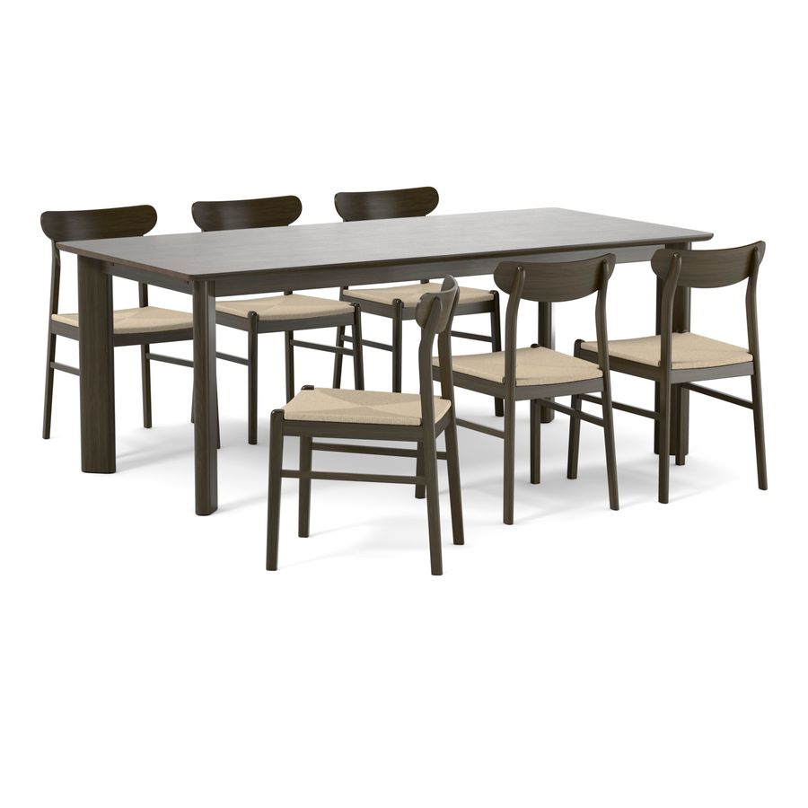 Amina Matgrupp med 6 stolar Ida