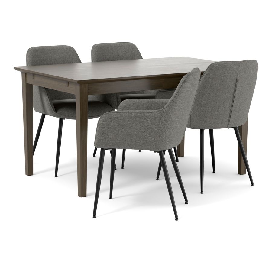 Ekerö Matgrupp med 4 karmstolar Milla