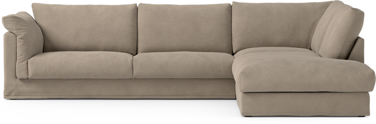 Cherrie Klädsel 3-sits soffa med divan höger