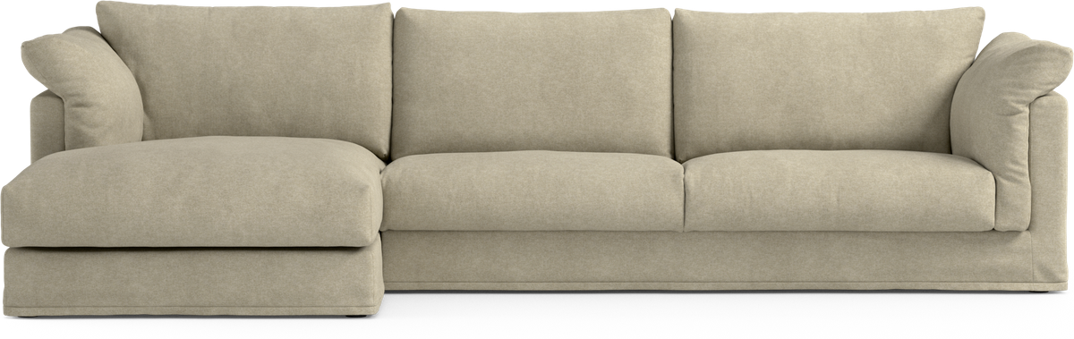 Cherrie Klädsel 3-sits soffa med schäslong vänster