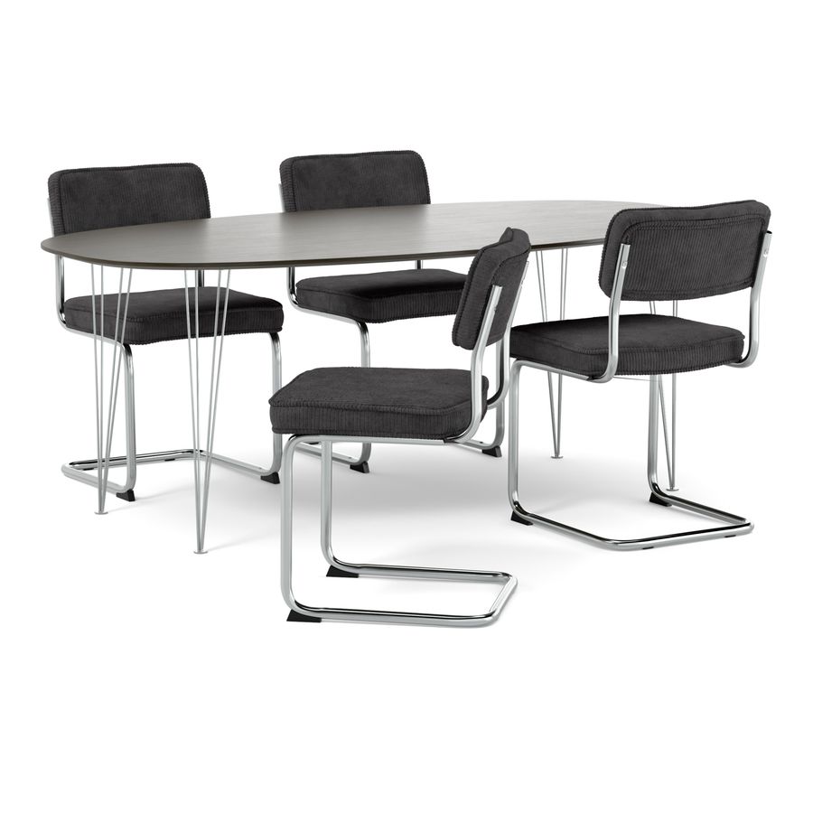 Plaine Matgrupp med 4 stolar Merano view 2