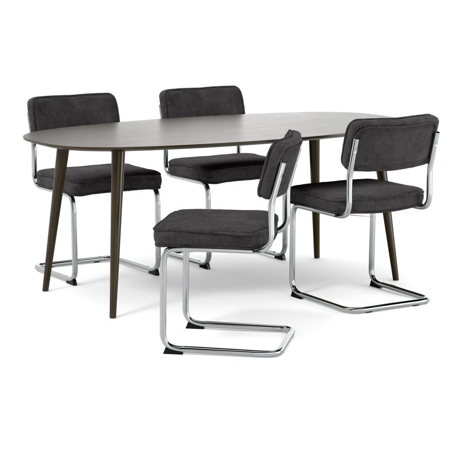 Plaine Matgrupp med 4 stolar Merano view 2