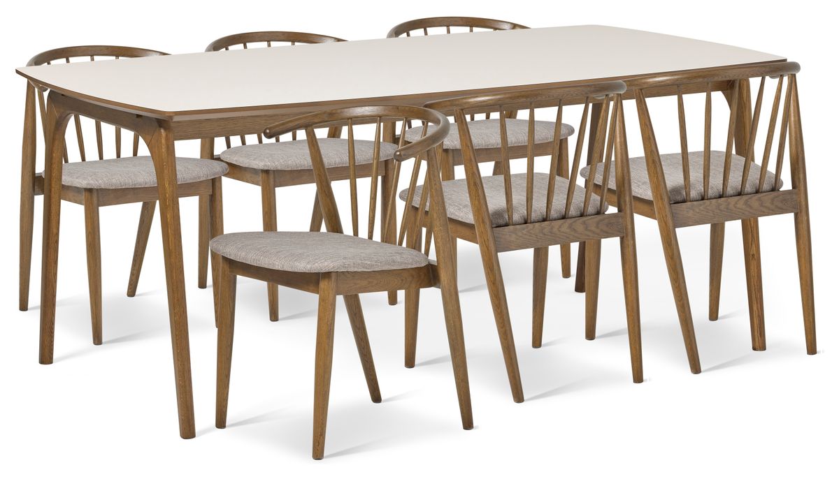 Nashua Matgrupp med 6 stolar Sixten