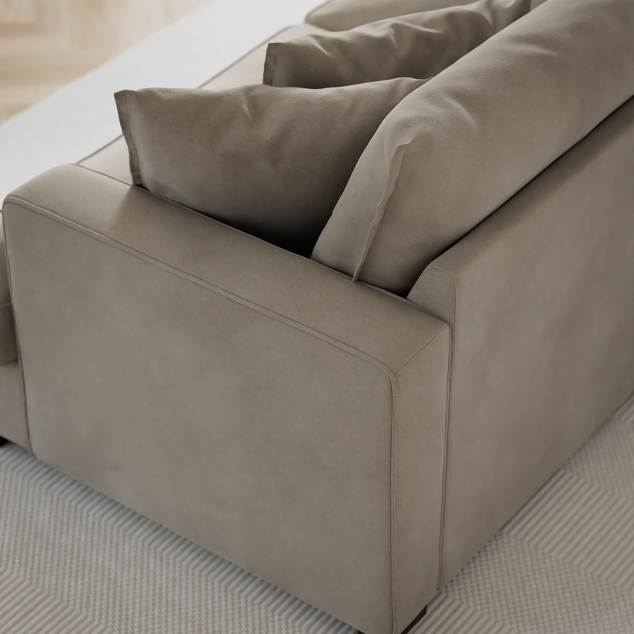 Mila 4-sits soffa view 8