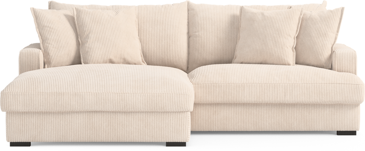 Mila 2-sits soffa med schäslong XL vänster