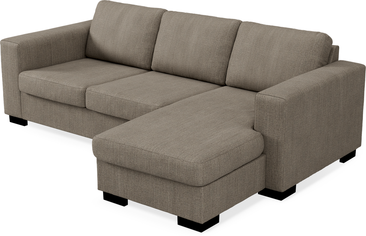 Nevada 3-sits soffa med flyttbar schäslong view 4