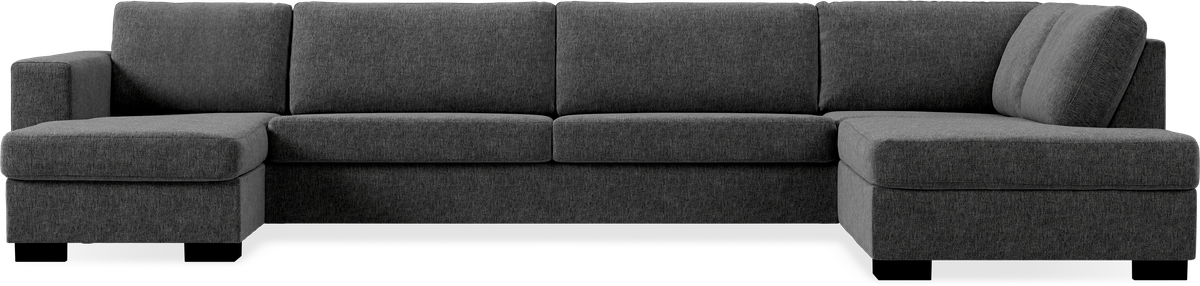 Nevada 4-sits soffa med schäslong vänster och divan höger