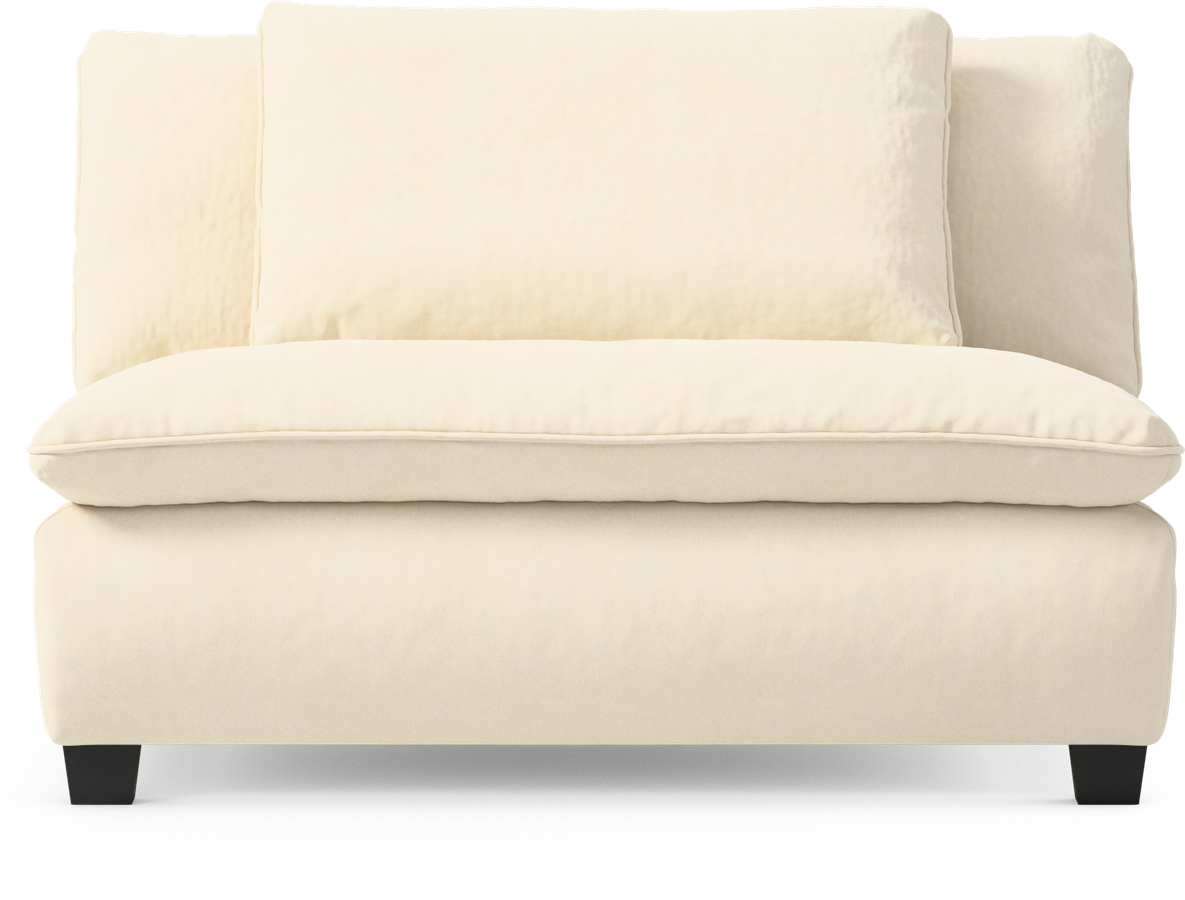 Bellora 2-sits utan armstöd