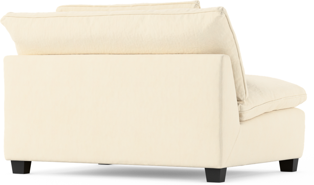 Bellora 2-sits utan armstöd view 4