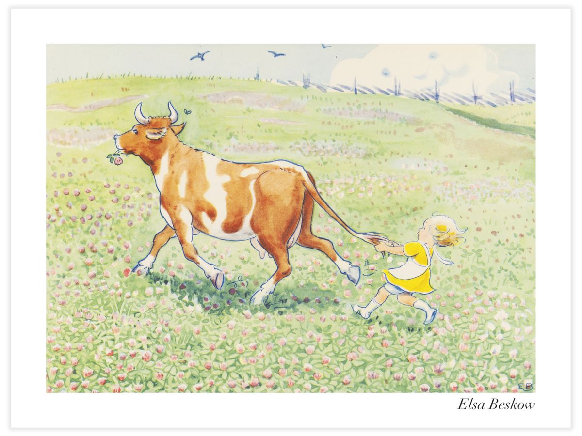 Duktiga Annika - Majros på ängen Poster