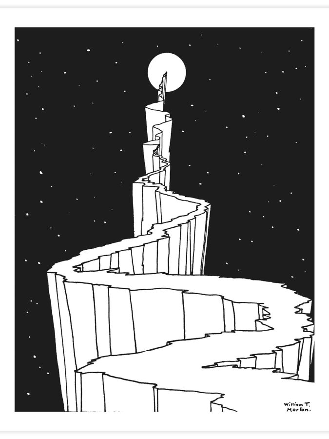 The Path to the Moon Poster