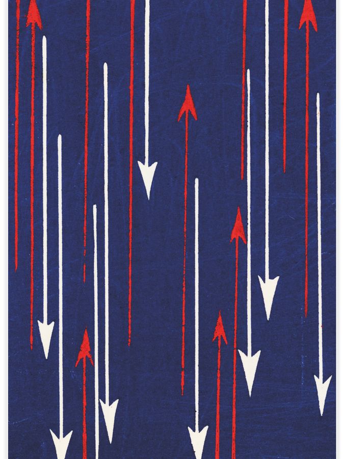 Vintage woodblock 4 Poster