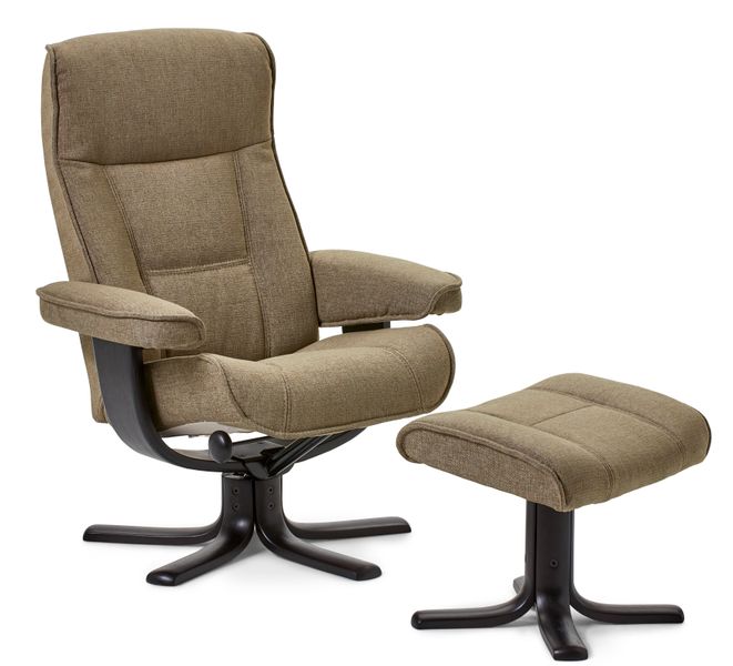 Jenka Fåtölj med fotpall