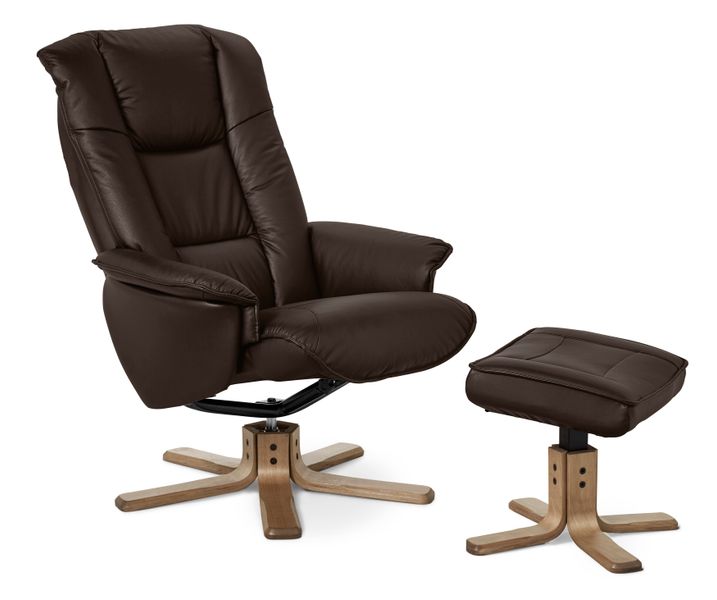 Filip Fåtölj med fotpall