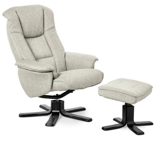 Filip Fåtölj med fotpall
