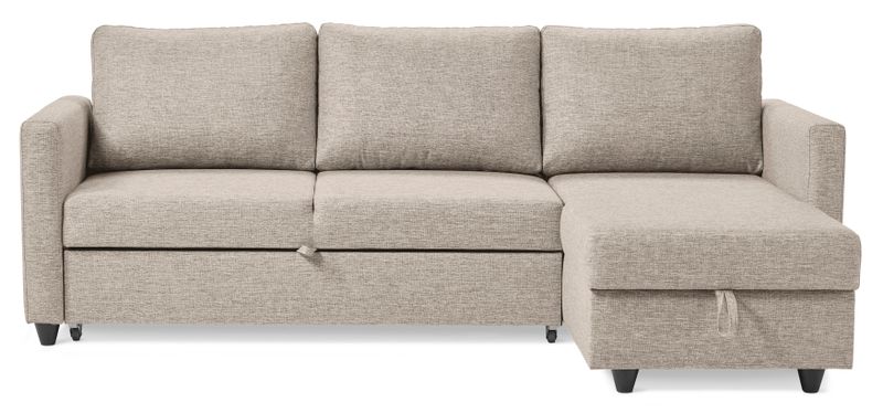 Skaftö Bäddsoffa 3-sits med flyttbar schäslong