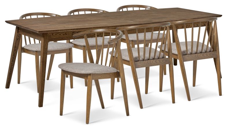 Ekerö Matgrupp med 6 stolar Sixten