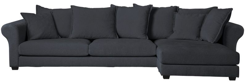 Beverly 3-sits soffa med schäslong höger