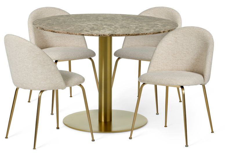 Tiffany Matgrupp med 4 stolar Kiwi