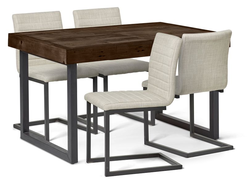 Woodenforge Matgrupp med 4 stolar Chatham