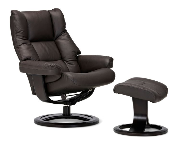 Zorba Fåtölj med fotpall