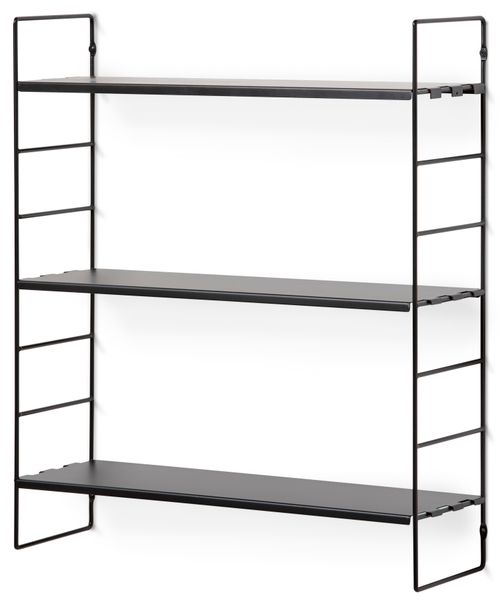 Wera Vägghylla byggbar med 3 hyllplan