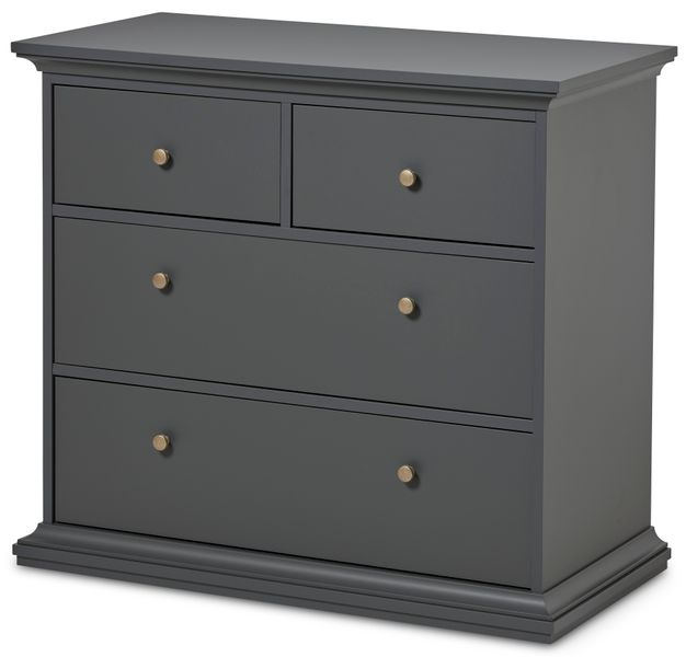 Elverum Byrå med 4 lådor