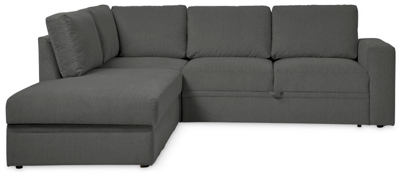 Öland Bäddsoffa med divan vänster