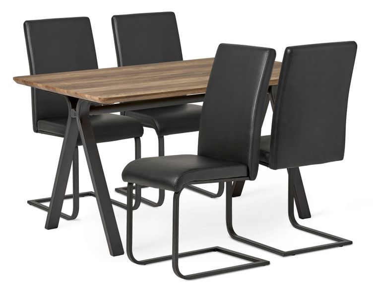 Santos Matgrupp med 4 stolar Jack