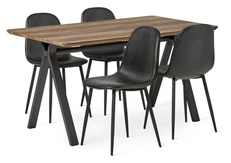 Santos Matgrupp med 4 stolar Tracy