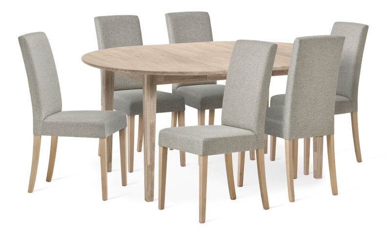 Ekerö Matgrupp med 6 stolar Ekenäs