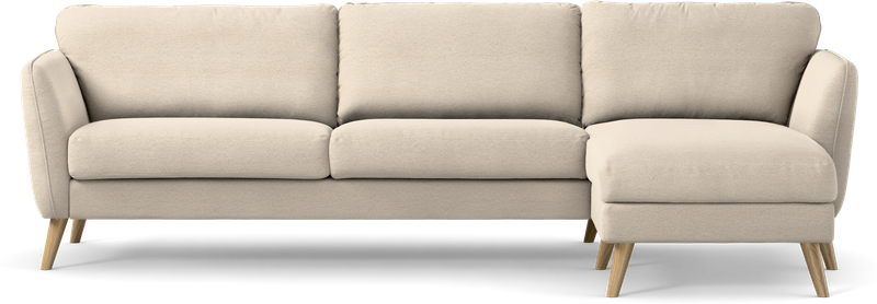 Bridge 3-sits soffa med schäslong höger