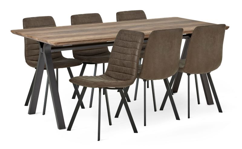 Santos Matgrupp med 6 stolar Santos