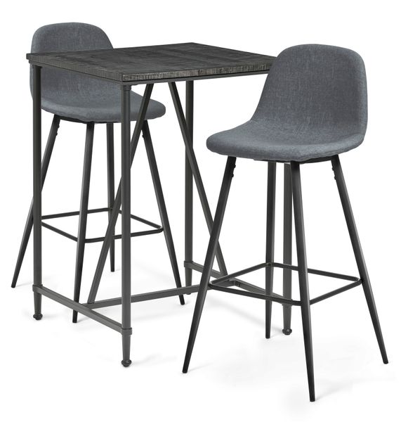 Gotham Matgrupp med 2 barstolar Tracy