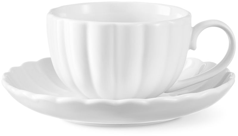 Snäcka Kopp med fat