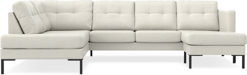 Rio 3-sits soffa med divan vänster och schäslong höger