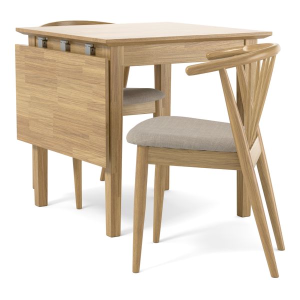 Ekerö Matgrupp med 2 stolar Sixten