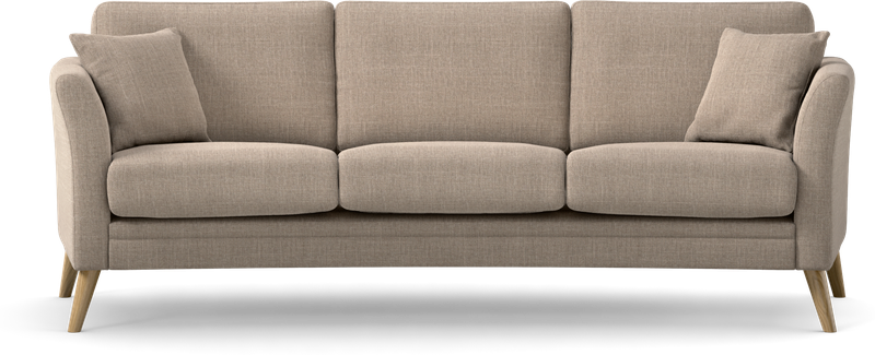 Eden 3-sits soffa svängd