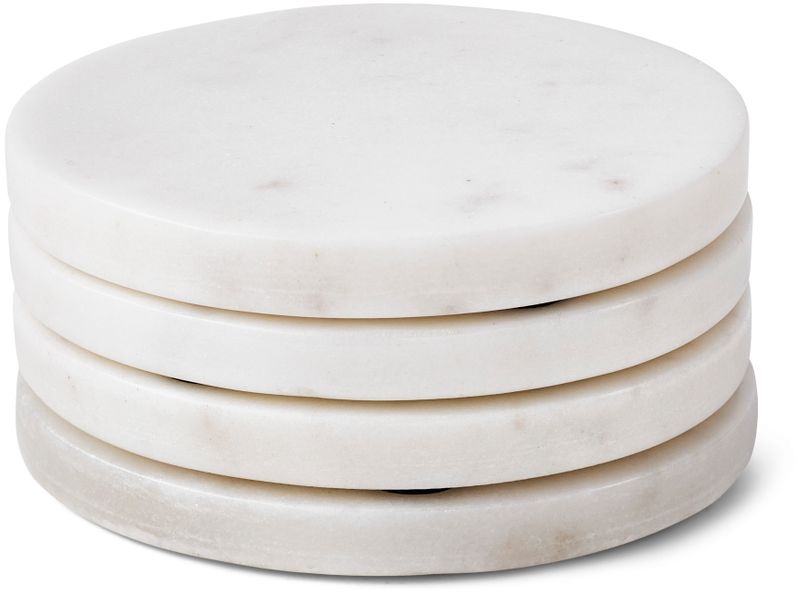 Marmor Glasunderlägg