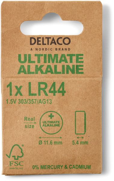 Deltaco Ultimate Alkaline Batteri
