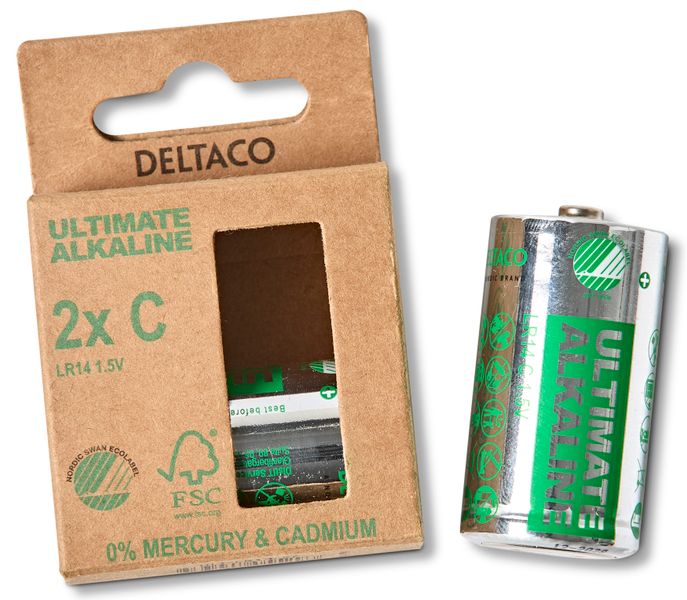 Deltaco Ultimate Alkaline Batteri